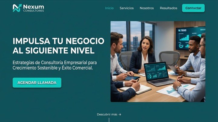 Diseño web para consultoría