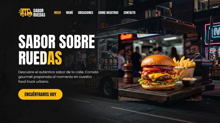 Diseño web para food truck