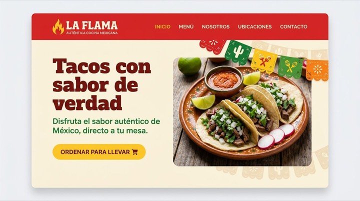 Diseño web para taquería